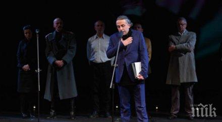 Мариус Куркински представя юбилейния си спектакъл на "Аполония"