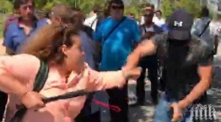 пуснаха домашен арест бияча журналисти протестиращи конференцията герб