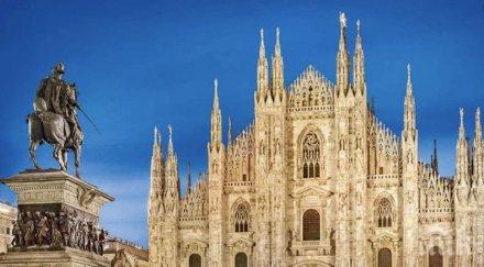 мъж заплаши нож охранител миланската катедрала