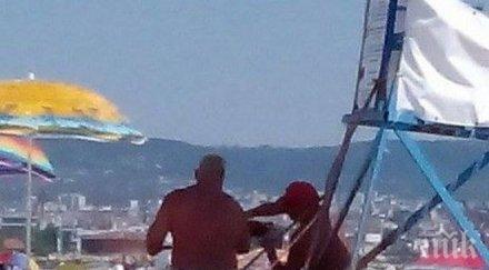 заради безразсъдни летовници заградиха мрежа плаж варна