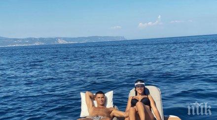 горещо жената роналдо шокира сензационни бомби снимка