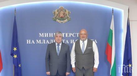 красен кралев проведе работна среща посланика русия анатолий макаров