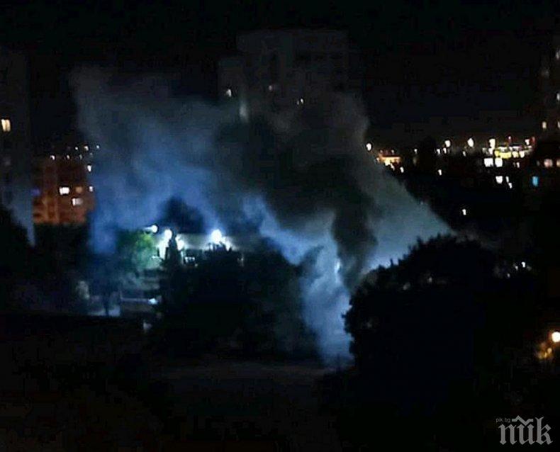 ИЗВЪНРЕДНО: Силен взрив разтърси столичния квартал Слатина (СНИМКИ)
