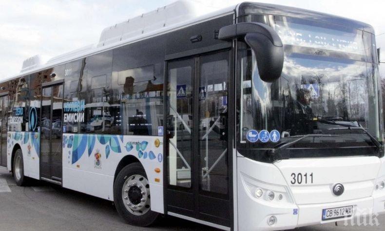 Важно: Променени са маршрутите на автобуси № 9 и 75 в София