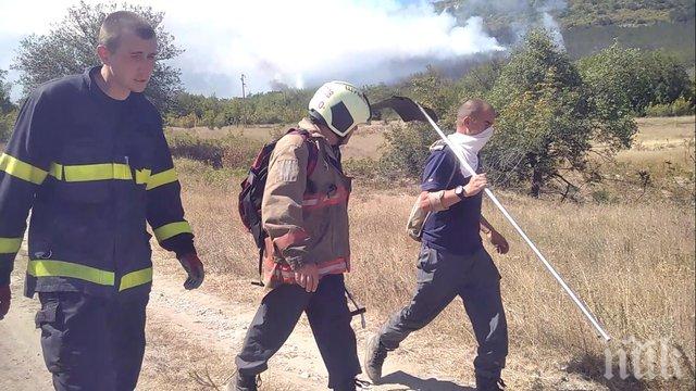 ОТ ПОСЛЕДНИТЕ МИНУТИ: Локализираха пожара при Дивдядово