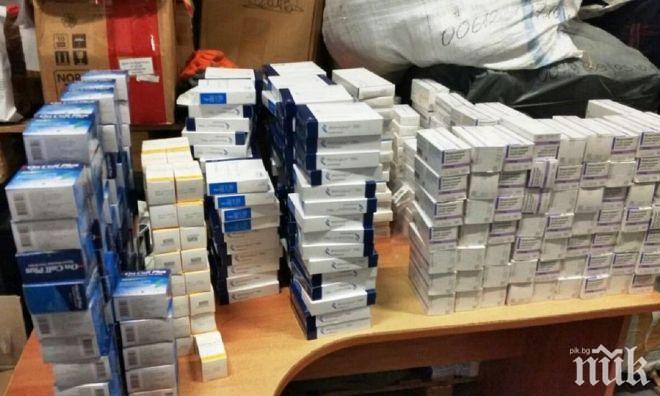 270 000 къса контрабандни цигари заловиха на ГКПП Капитан Андреево