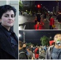 Журналистката Калина Андролова: Агресията на протестърите е силно неприятна, да не им пречим да са неприятни