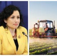 Министър Танева съобщи датата, на която ще бъдат изплатени обезщетенията за пожарите в Хасковско