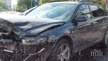 ЧЕЛЕН СБЛЪСЪК: Шофьорка размаза "Ауди" в джип в Бургас