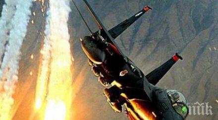 израелски изтребители нанесоха два мощни удара обекти хамас газа