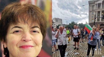 проф дюлгерова всичко прави контекста протестите битка държавността