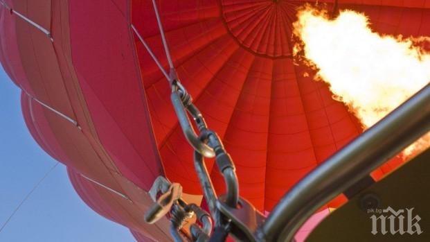 Балон се разби в Германия, има загинал и ранени 