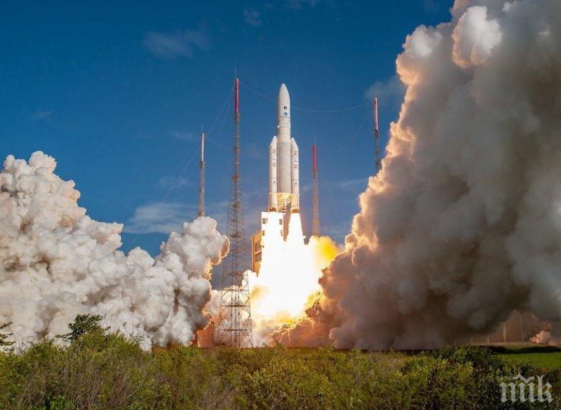 Изстреляха успешно Ариана 5 от космодрума “Куру“
