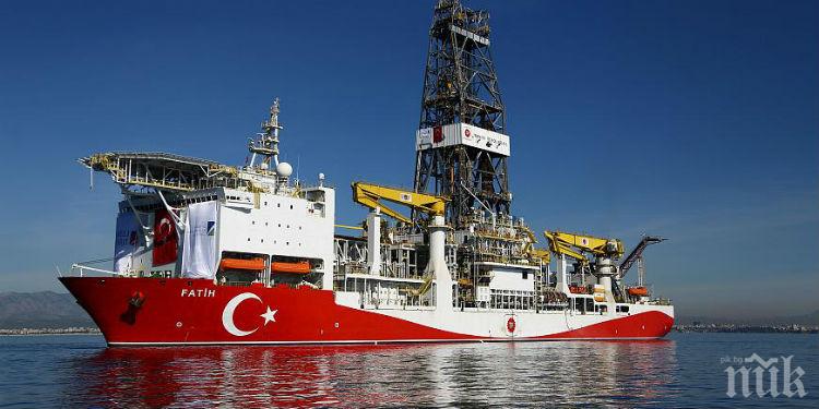 Ердоган се озъби: Турция няма да се откаже да проучва газовите находища в Средиземно море