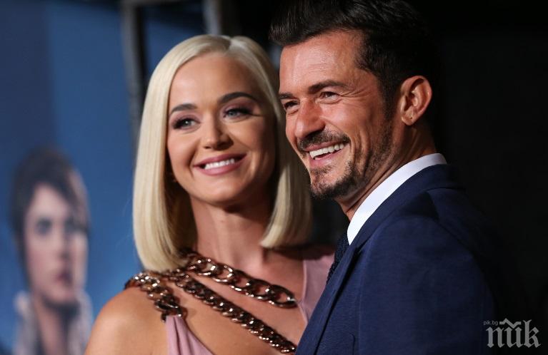 Кейти Пери се изфука - навила Орландо Блум да озвучи принц Хари