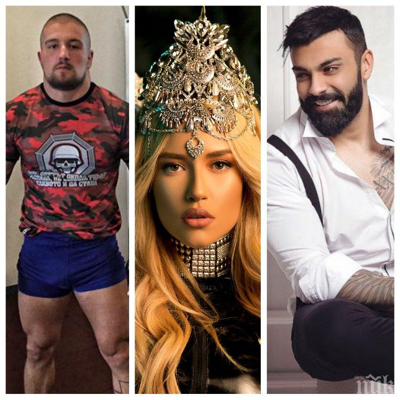 ЕКШЪН НА СЛЪНЧАКА: ММА-любовникът на Тита плю и удря певеца Меди, не казал Добър вечер  на колежката си