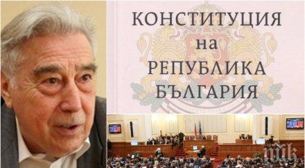 проф александър джеров намаляването депутатите правилно имаме добре работещо правителство признато преходът внс