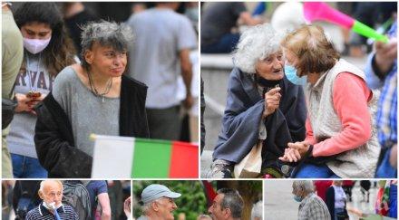 традиционният протест топи лански сняг 100 жълти книжки дефиле снимки