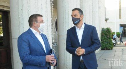 здравният министър среща кризисния щаб covid бургас
