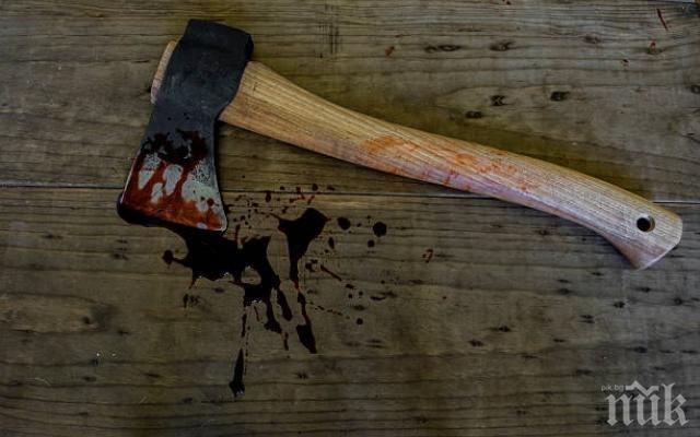 ЕКШЪН В КУБРАТ: Мъж гони с брадва съседа си