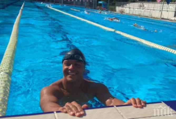 Цанко Цанков атакува световен рекорд в плуването