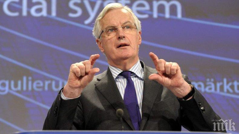 Барние: Няма напредък по преговорите за Брекзит