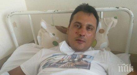пребитият мутра добрич влезе отново болница