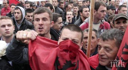 албанци готвят кървав сценарий фенове искат прекратят мача звезда