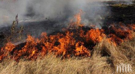 военните крак гасят пожар свиленградско