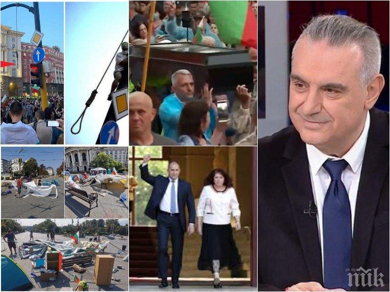 Депутатът Касабов: Имаме президент с тоталитарно мислене. Изкараха ковчези, бесилки, утре ще започнат да разстрелват...