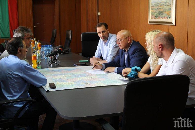 Кметът на Ямбол се срещна с министър Димитров заради язовирите - eто какво решиха (СНИМКИ)