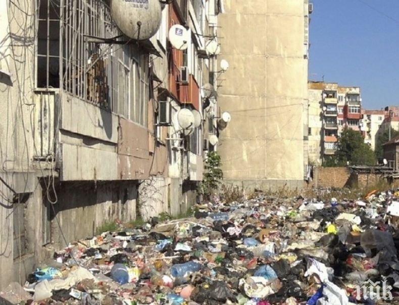 ШОКИРАЩИ ДАННИ: Събраха десетки тонове отпадъци от Столипиново само за ден