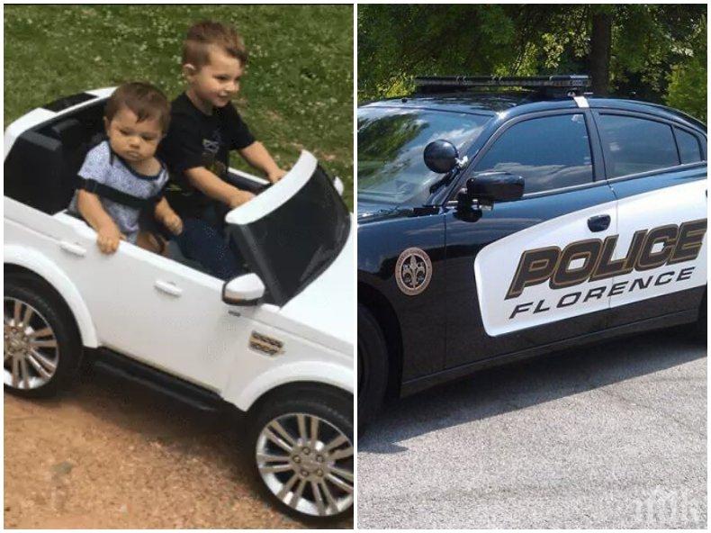 СТРАШНА ТРАГЕДИЯ! Братчета на 1 и 3 години се задушиха в заключена кола при 57°