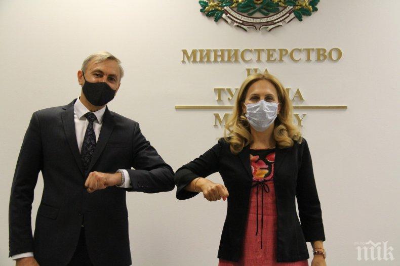 Вицепремиерът Марияна Николова обсъди зимния сезон с посланика на Молдова