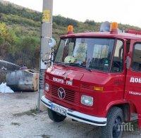 Кметът на Кричим благодари на хората, гасили два пожара край града