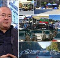 Харалан Александров за незаконните блокади: Страшни клетви чух по адрес на блокиращите от таксиметровия шофьор