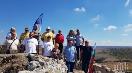 валери симеонов знаковата крепост русокастро заеме своето учебниците културно историческия туризъм снимки