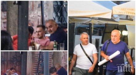 бомба пик гробовното трио гуляе скъп ресторант докато балъците клечат паважа поръчка снимки