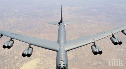 американски бомбардировач прелетя 8300 метра българия безпрецедентно учение нато