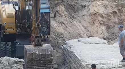 кощунство разкопаха багер античния одесос варна