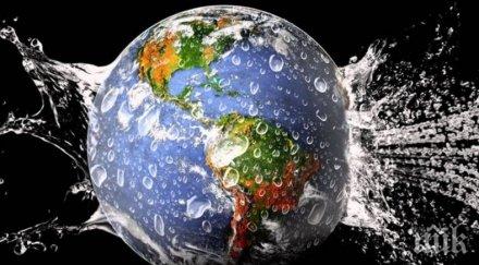 нова теория произхода водата земята