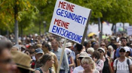 реакция берлин осъди поведението протестиращи мерките заради коронавируса