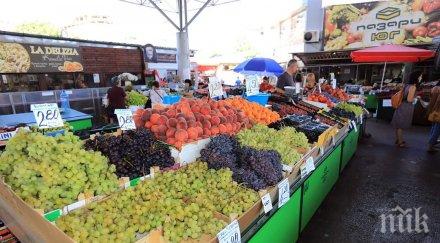 пазарът красно село започна привлича купувачи цяла софия заради метрото снимки
