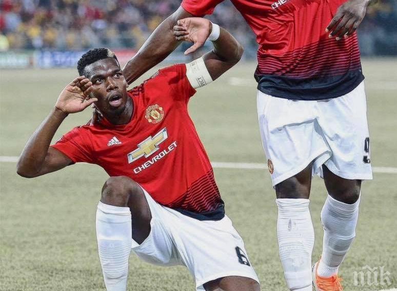 COVID-19 удари звезда на Манчестър Юнайтед