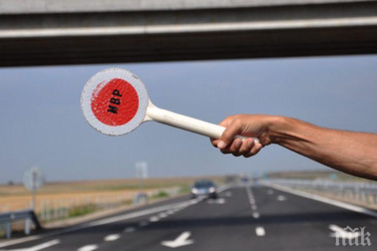 35 000 повече нарушители по пътищата е хванала полицията само за два месеца