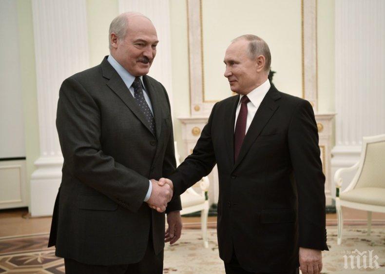 Руският президент: Признаваме президентските избори, проведени в Беларус, за легитимни, а Александър Лукашенко - за победител