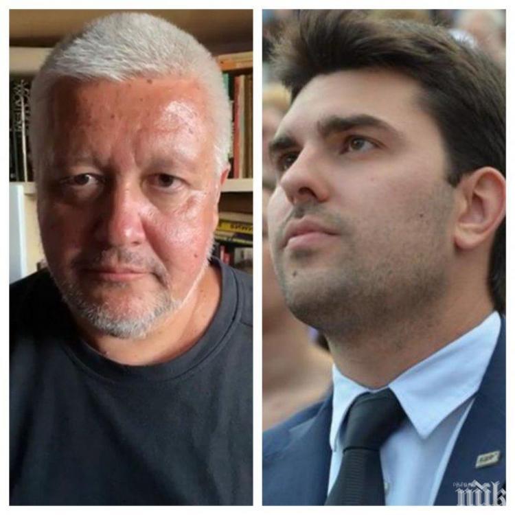 Не, лидерът на Младежи - ГЕРБ Георг Георгиев не отговаря на писмото ми. Покрай външните явно съвсем е забравил за вътрешните ни работи