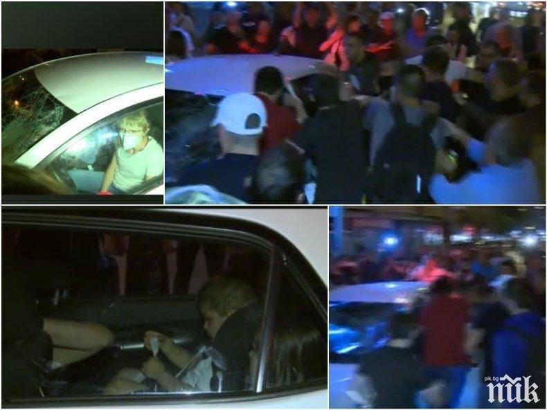 СКАНДАЛНО: Измениха мярката на обвиняем за нападението на колата на майката с децата на „Ситняково“ (СНИМКА)