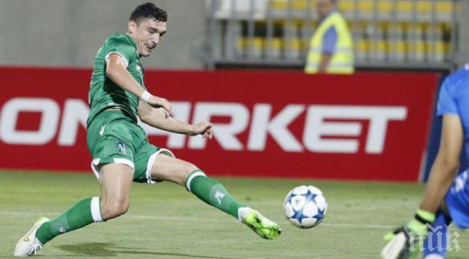 Голмайсторът на Лудогорец отпадна от състава на Румъния за мачовете със Северна Ирландия и Австрия