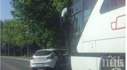 Български автобус катастрофира в Сърбия, има ранени